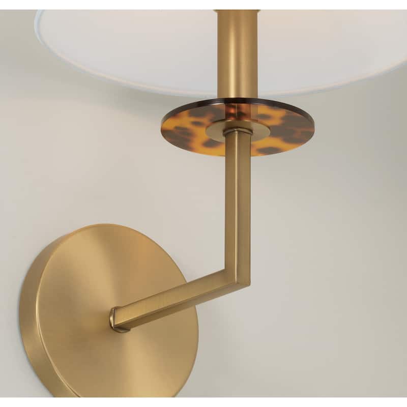 Gilda 1-Light Sconce - 10"W x 14.75"H x 10.5"E