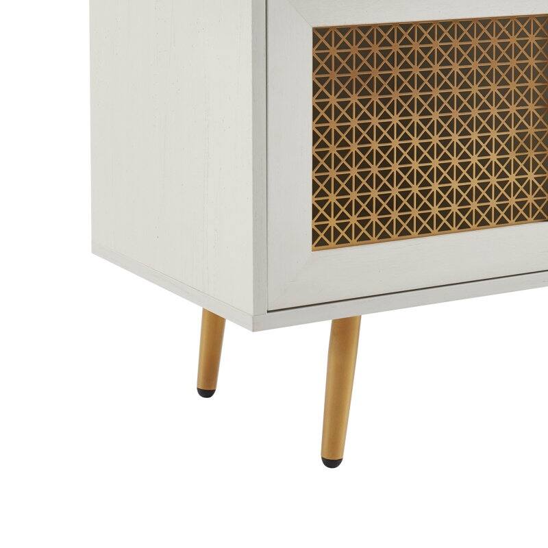 59 Inch TV Stand for 65'' TV, Classic Entertainment Center Media Console - 59"Wx15.5"Dx 20.9"H