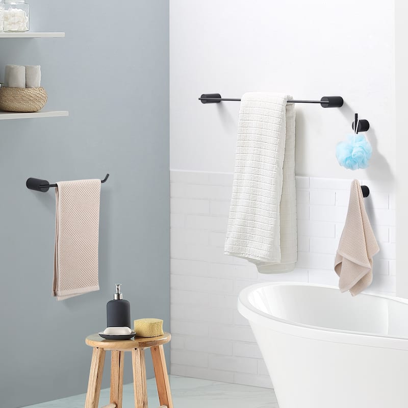 WOWOW 5-Piece Bath Hardware Set Accessory