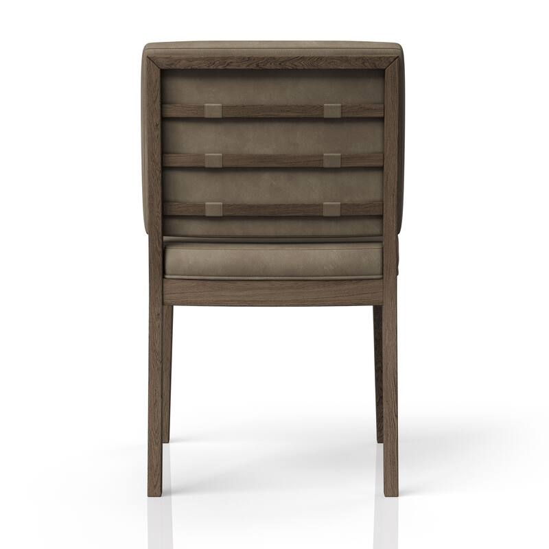 Soft Back Chair (Set of Two) - Light Brown