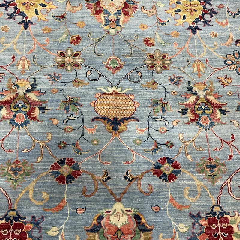 HERAT ORIENTAL Handmade Afghan Mogul Wool Rug - 8'8" x 11'10"