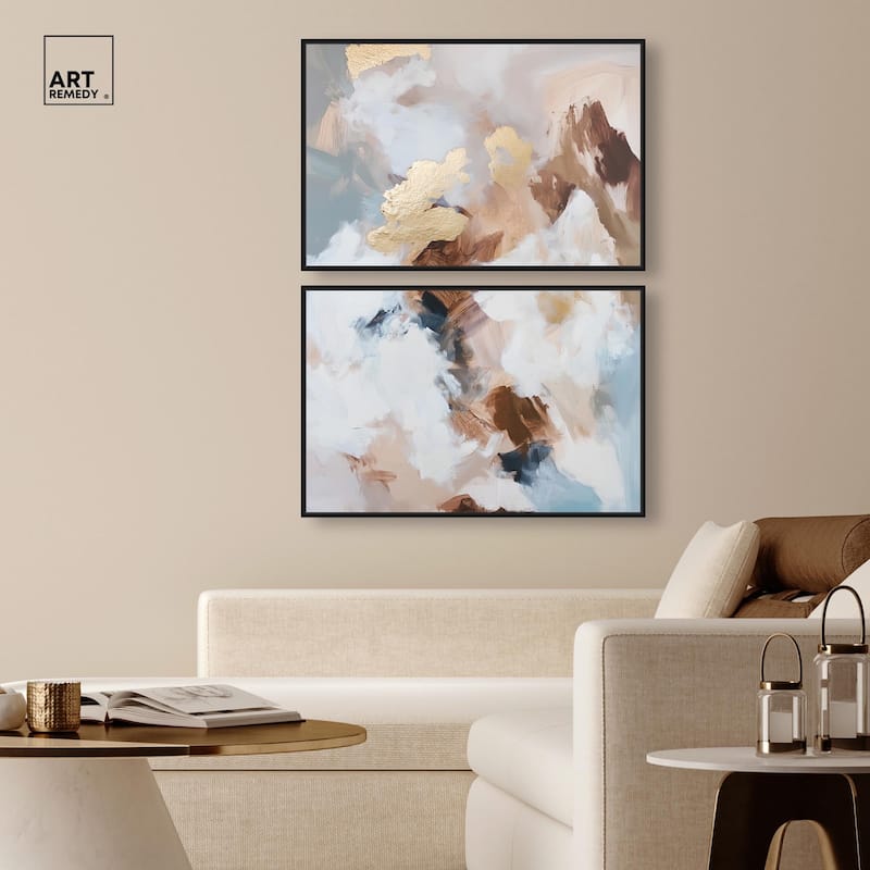 Earth's Palette II Canvas Set of 2 by Art Remedy