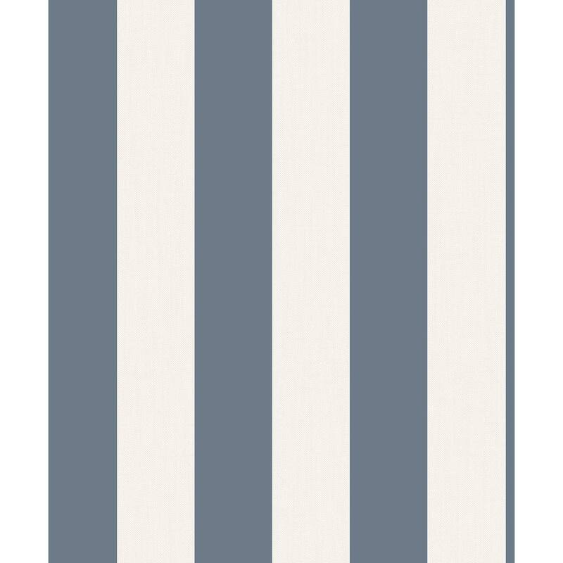 Fine Decor Tavish Blue Stripe Wallpaper