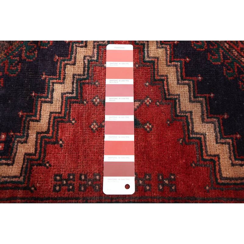 ECARPETGALLERY Hand-knotted Konya Anatolian Red Wool Rug - 3'5 x 11'2