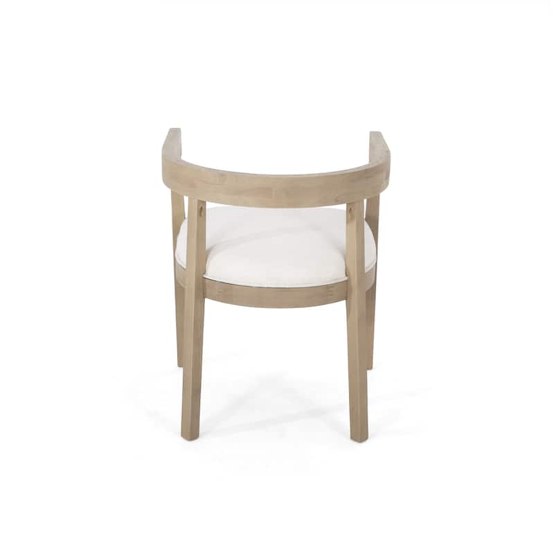 Christopher Knight Home - Livia 95-Inch Table and Upholstered Arm Chairs Dining Set