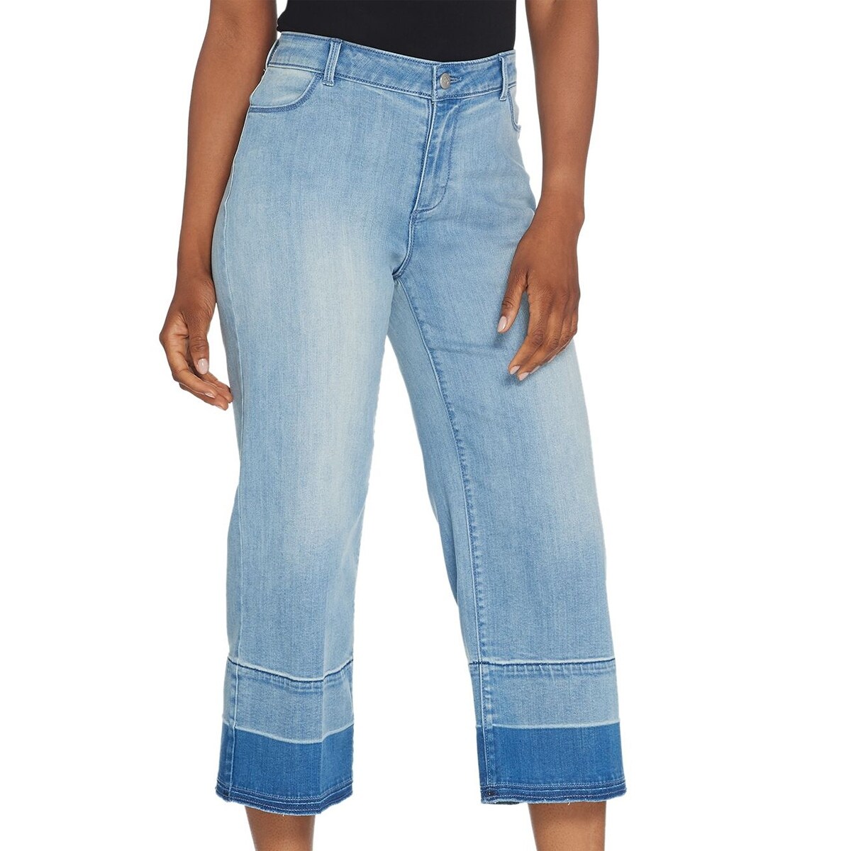 womens stretch crop jeans