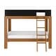 preview thumbnail 31 of 31, Mid-Century Modern Twin over Twin Bunk Bed