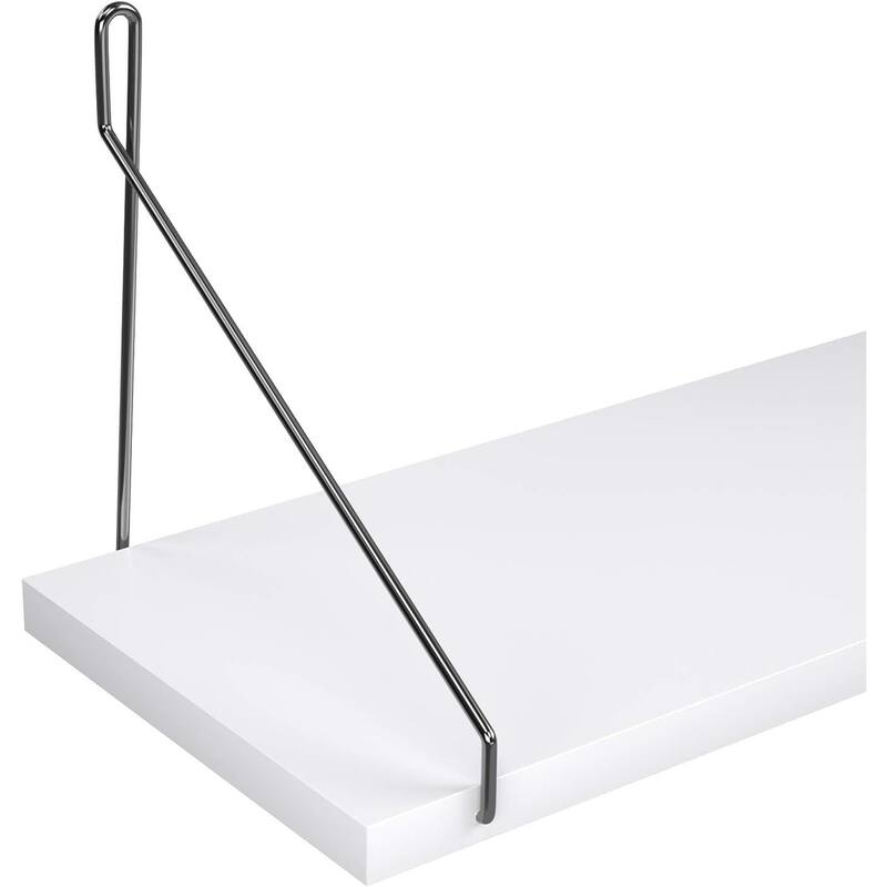 Floating Shelves Decorative Shelves for Bedroom, Living Room, Kitchen and Hallway, Per Shelf up to 15kg Load Capacity