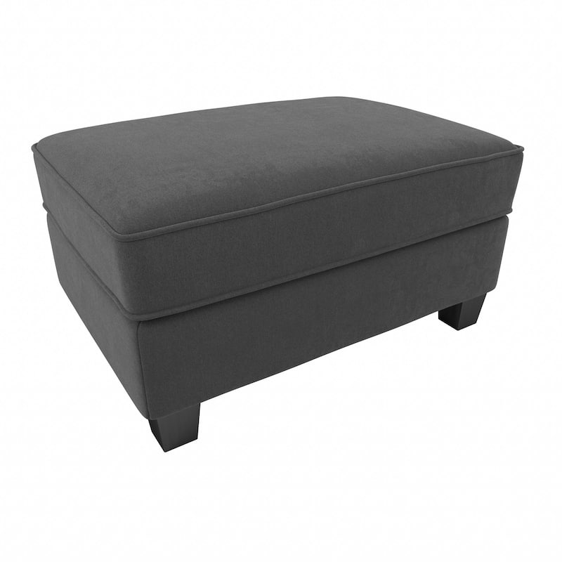 Bush Furniture Stockton Large Upholstered Storage Ottoman