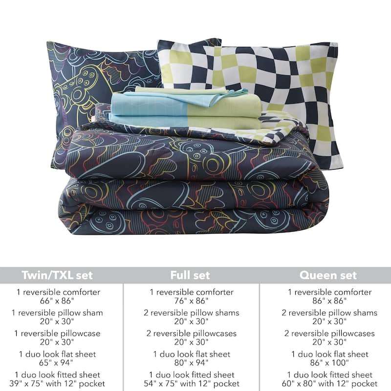 Gamer Juvenile Bed in a Bag