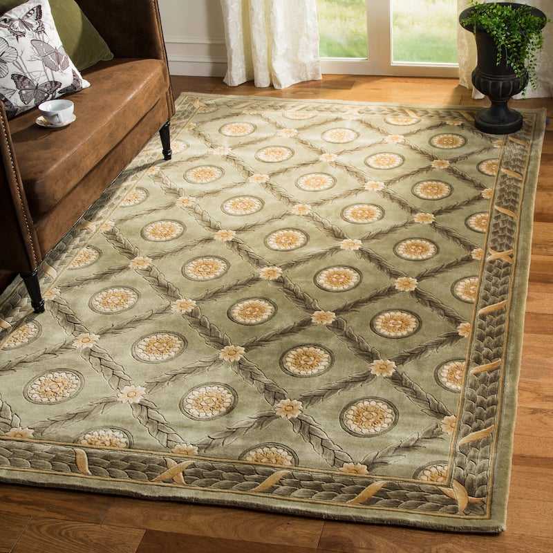 SAFAVIEH Couture Hand-knotted Florence Luce Traditional Oriental Wool Rug