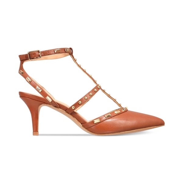 INC International Concepts Womens CARMA Pointed Toe Ankle Strap D-orsay Pumps