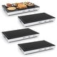 preview thumbnail 9 of 7, 1/2/3/4 PCS Electric Warming Tray w/Tempered Glass Top for Buffets 4 set