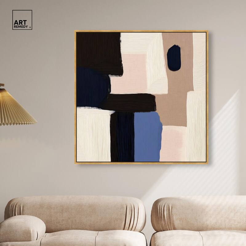 Blue Quietude II Canvas by Art Remedy