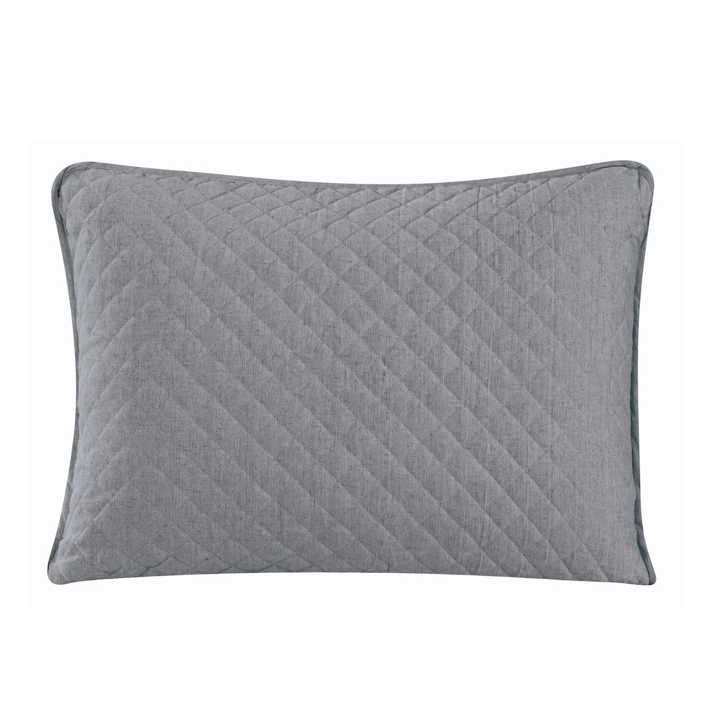 Indigo Hill by HiEnd Accents Anna Diamond Quilted Pillow Sham Set, 2PC