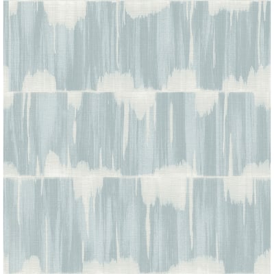 A-Street Prints Serendipity Light Blue Shibori Wallpaper