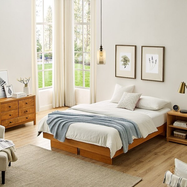 Bed frames with no space underneath discount