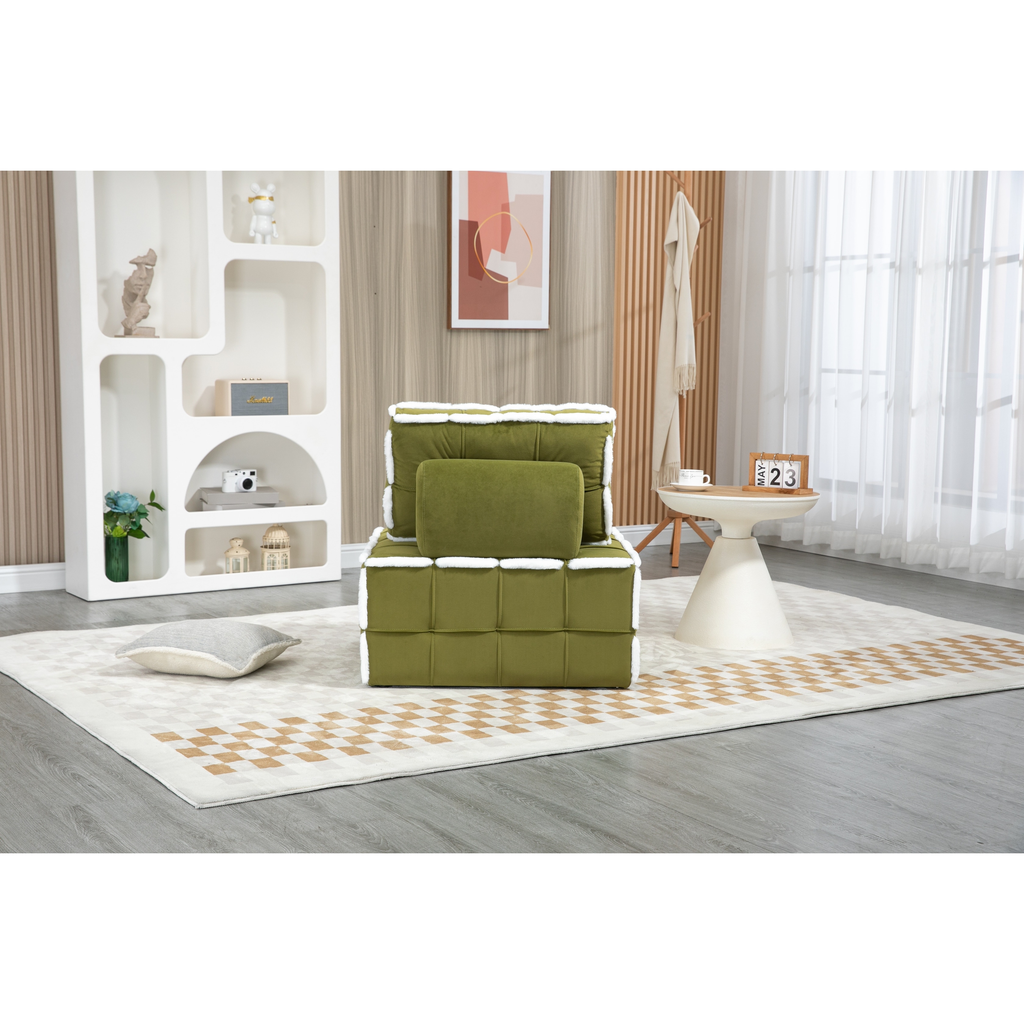 Deep outlet barrel chair