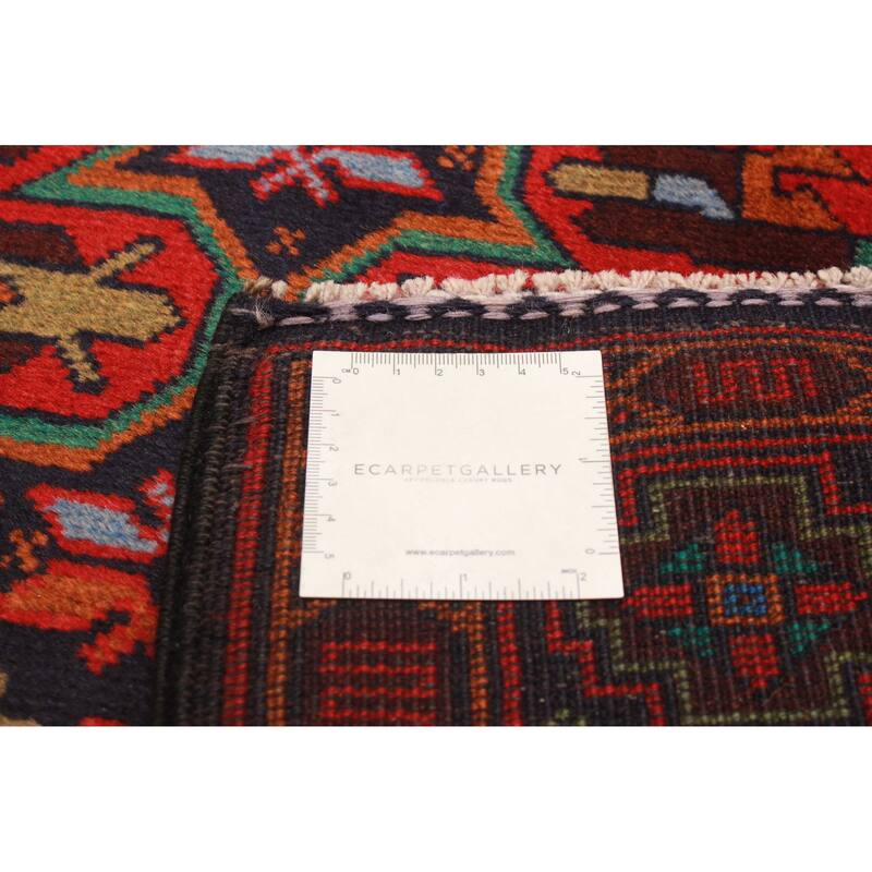Teimani Red Rug 3'0" x 4'10" - 3'0 x 4'10