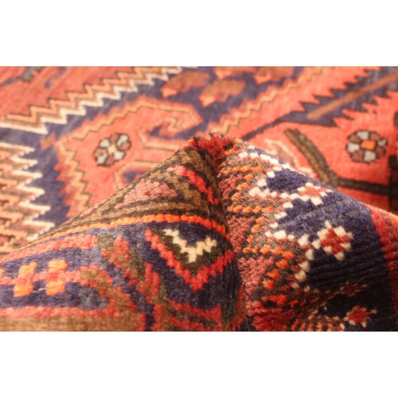 ECARPETGALLERY Hand-knotted Andelz Dark Red Wool Rug - 4'0 x 5'10