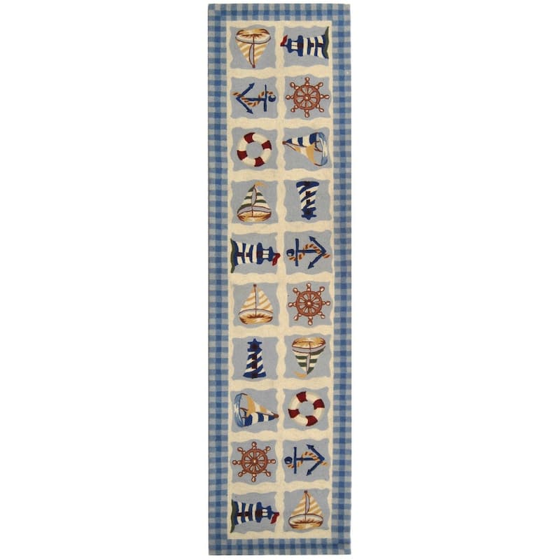 SAFAVIEH Handmade Chelsea Culina French Country Wool Rug