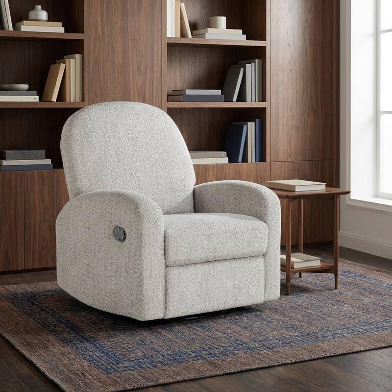 Relax A Lounger Parker Swivel Rocker Recliner - Ivory