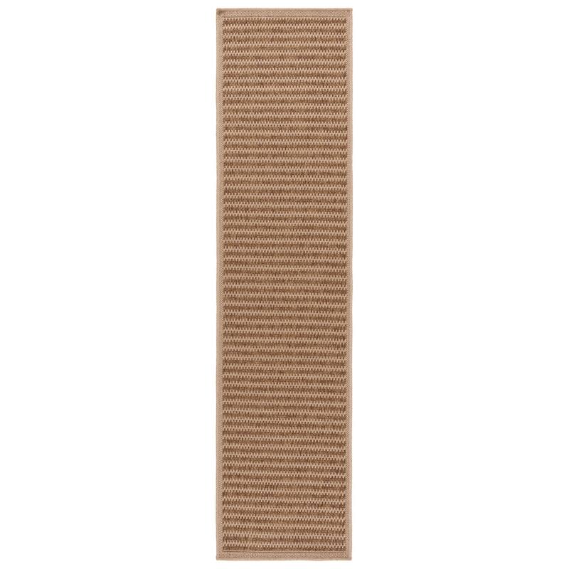SAFAVIEH Atrium Ljuda Rumeysa Casual Rug - 2' x 8' Runner - Beige
