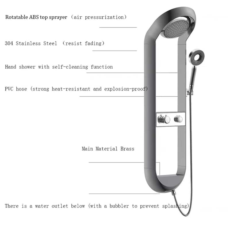 Bathroom Shower Faucet Set