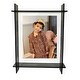 preview thumbnail 2 of 1, Grey Lucite Picture Frame size 5x7 - 8.9x11.2x2.3 Inches
