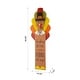 preview thumbnail 6 of 8, Glitzhome 40"H Thanksgiving Wooden Turkey Standing Porch Decor