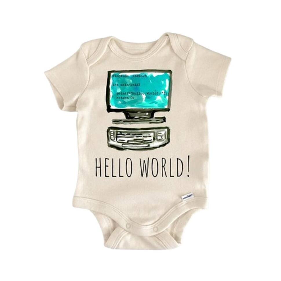 Coder Coding Programmer Code - Baby Boy Girl Clothes Infant Bodysuit Funny Cute