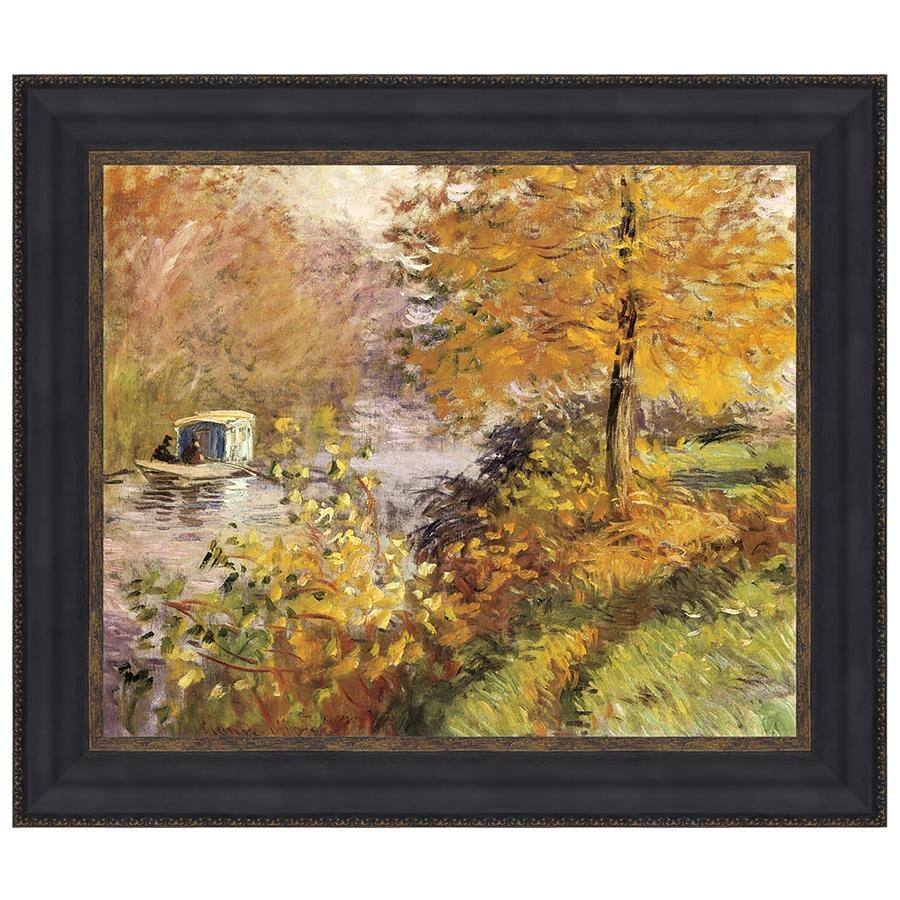 Design Toscano The Studio Boat, 1874: Canvas Replica Painting: Medium