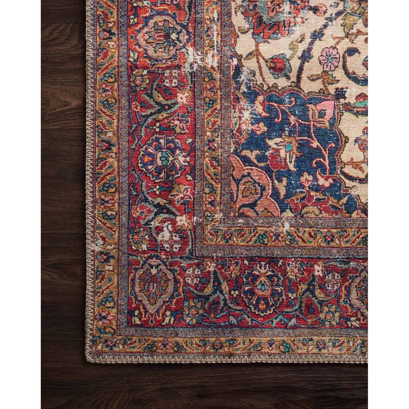 Alexander Home Tremezzina Printed Vintage Grand Medallion Boho Rug