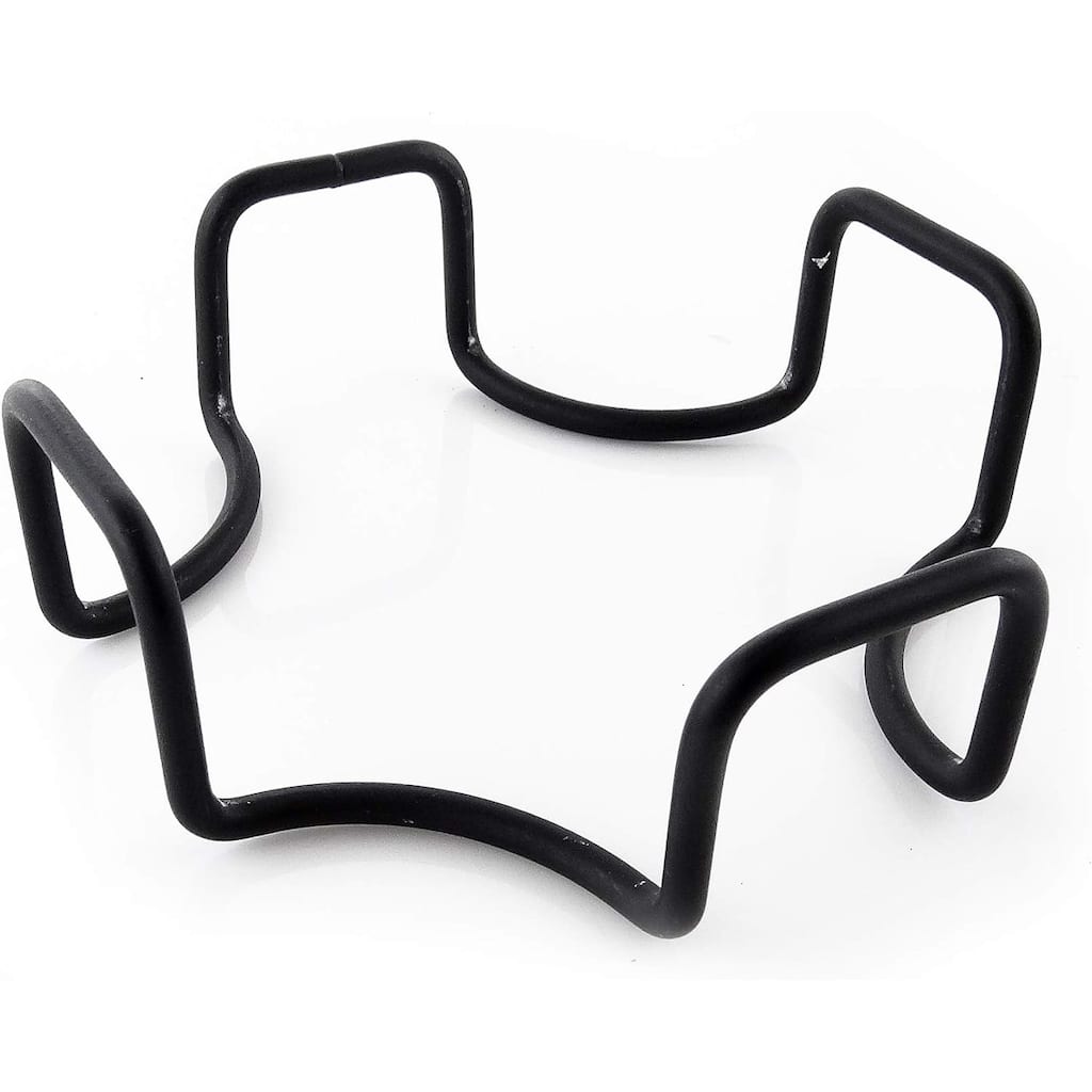 Black Wrought Iron Coaster Holder for Square or Round Coaster Sets
