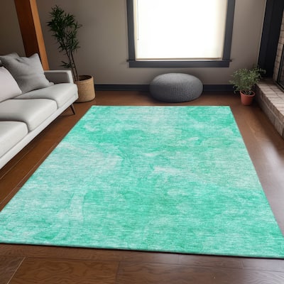 Premium Washable Super Soft Contemporary Marble Mayfield Rug