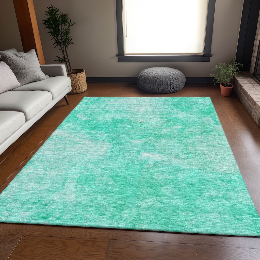 Premium Washable Super Soft Contemporary Marble Mayfield Rug