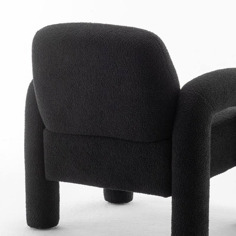 SEYNAR Modern Unique Design Upholstered Accent Chair for Living Room