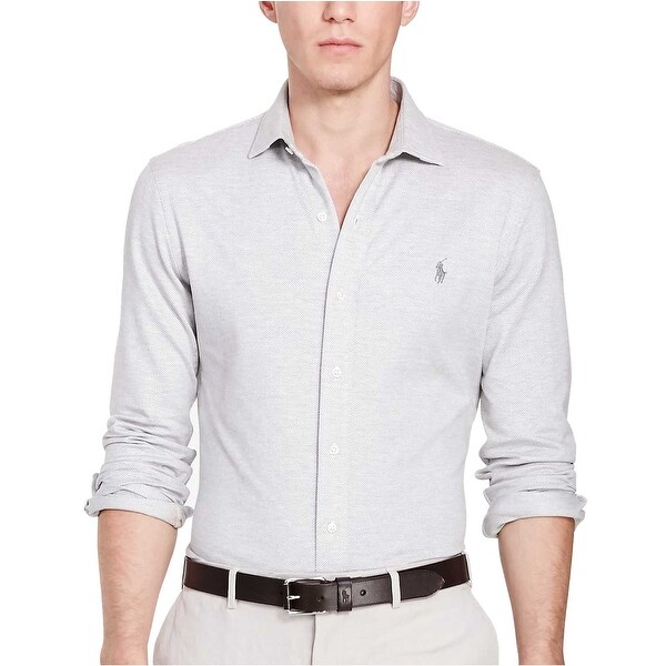 polo ralph lauren knit dress shirt
