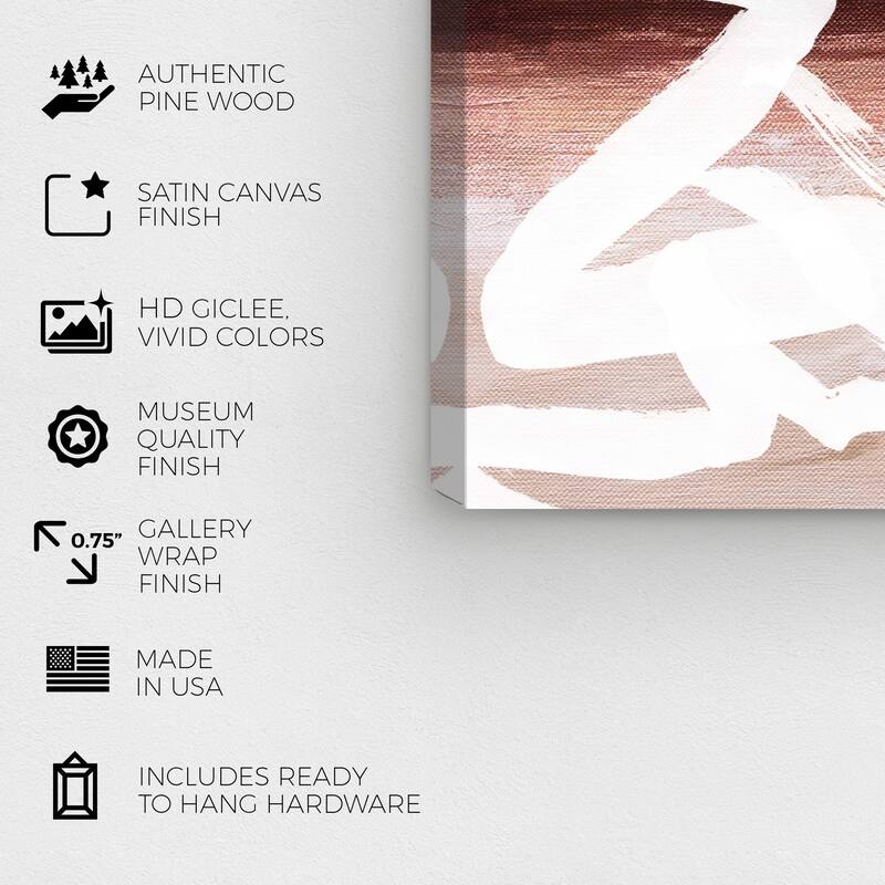 Wynwood Studio Canvas Abstract Baile del Mar White and Modern & Contemporary Wall Art Canvas Print