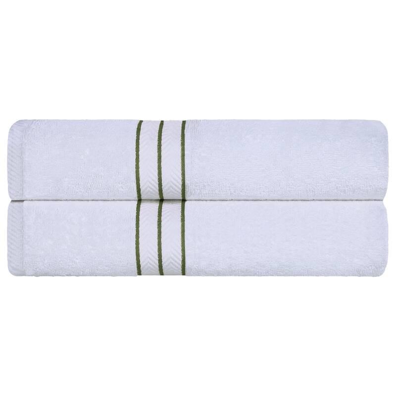 Turkish Cotton Heavyweight Bath Sheet Set of 2 by Superior