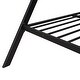 preview thumbnail 32 of 48, Imagination House Kids Bed Frame, Metal Floor Play House Bed Frame with Slat and Under Bed Storage for Girls, Boys Bedroom