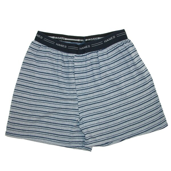 hanes knit boxer shorts