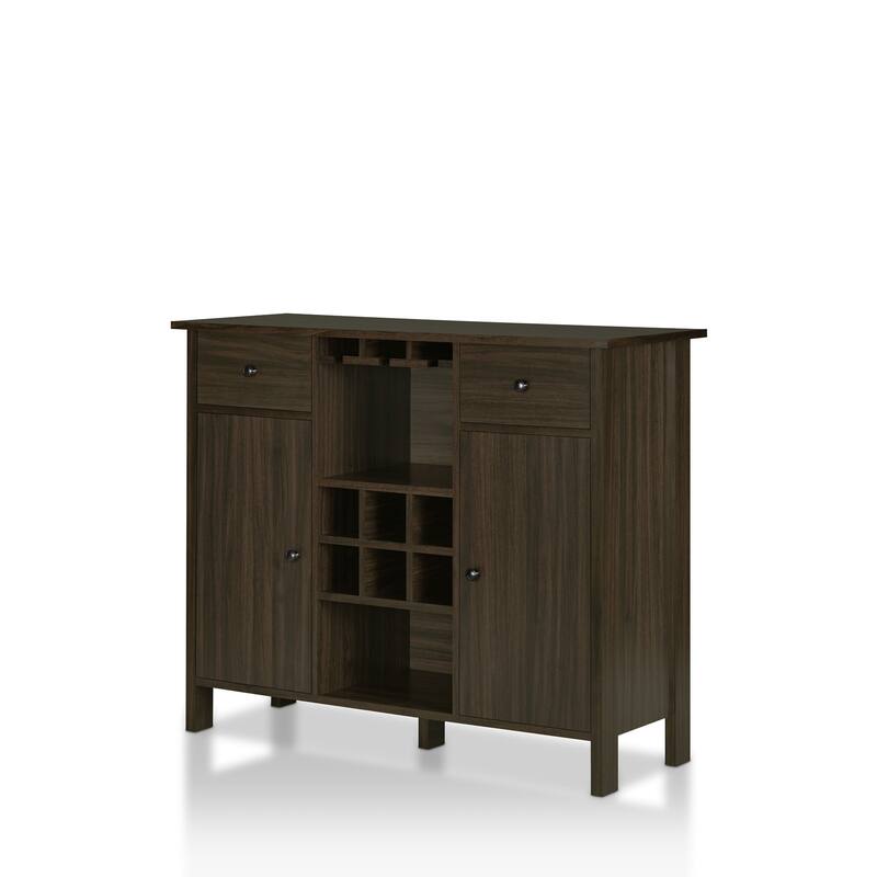 Furniture of America Madrid Contemporary 5-shelf Buffet - Wenge