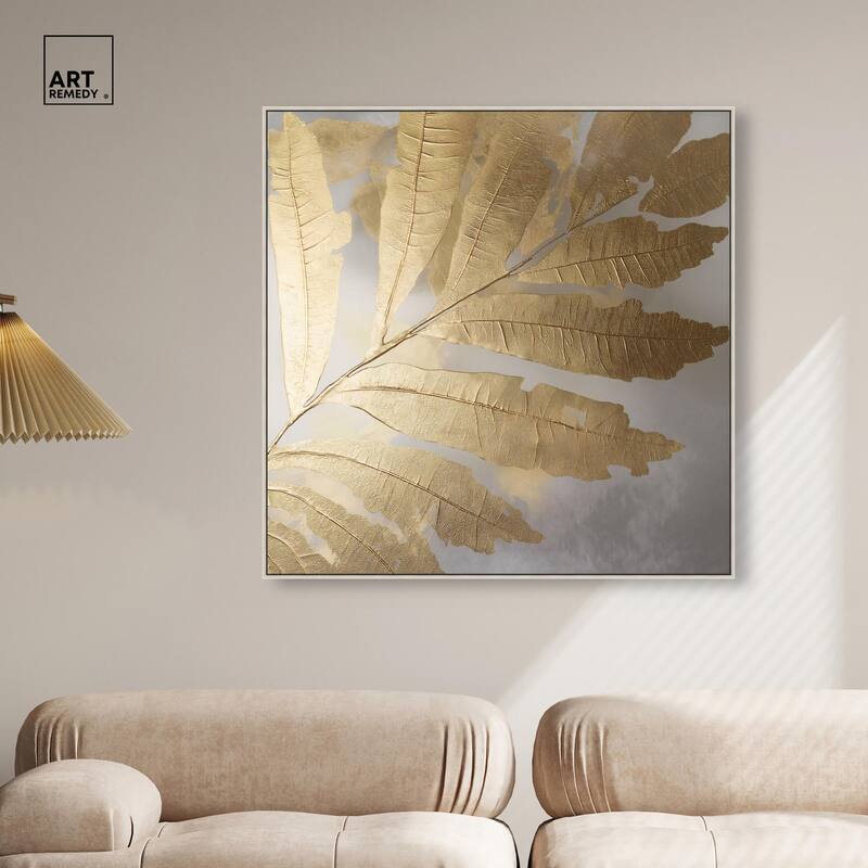 Golden Canopy (I) Canvas by Art Remedy