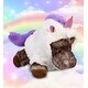 preview thumbnail 4 of 4, DolliBu Brownish Moose Unicorn Plush Stuffed Animal Toy with Outfit - 9.5 inches