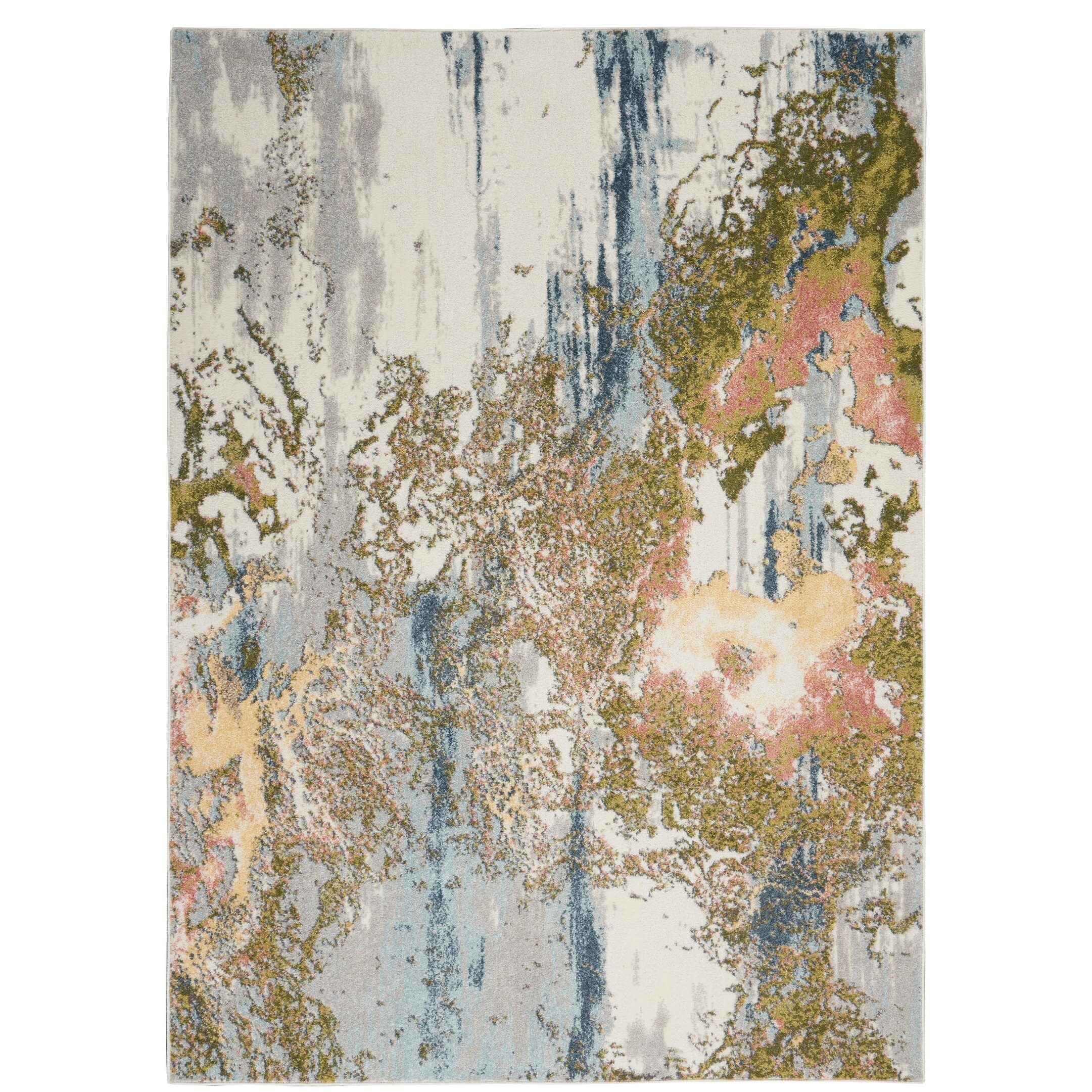 Shop Nourison Trance Abstract Area Rug Overstock 31608492