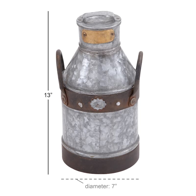 Metal Decorative Jars - Roche River Decor