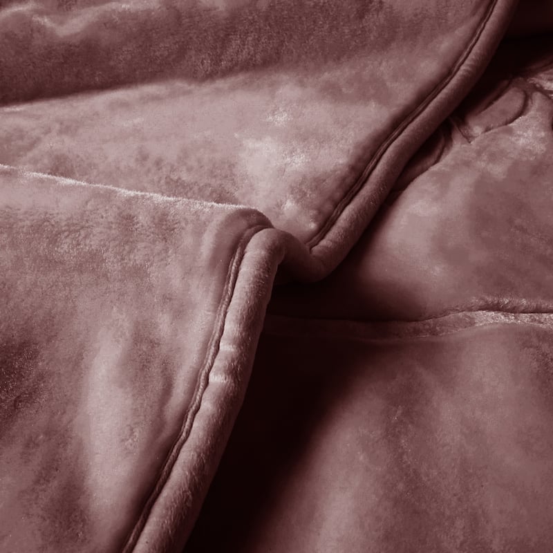 Luxury Embossed Floral Fleece Blanket