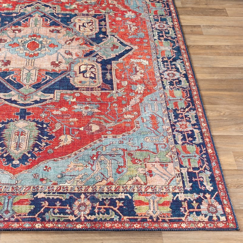 Livabliss Tiersen Vintage Persian Medallion Area Rug