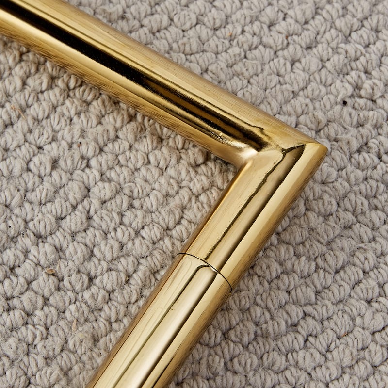 Faux Leather Dining Room Chairs with Upholstered Seat, Modern Kicthen Chairs Armless Accent Chairs with Metal Legs, Set of 4